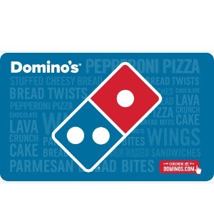 Domino's 价值$50电子礼卡限时促销