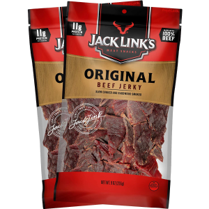 Jack Link’s Beef Jerky, Original, (2) 9 Oz Bags