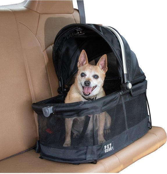 PET GEAR VIEW 360 Dog & Cat Carrier Bag, Black - Chewy.com