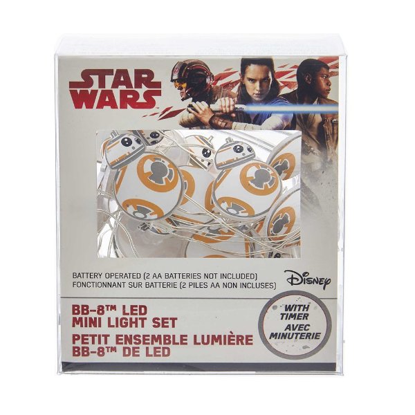 Star Wars 20 Battery-Operated LED BB8 Fairy Light Set
