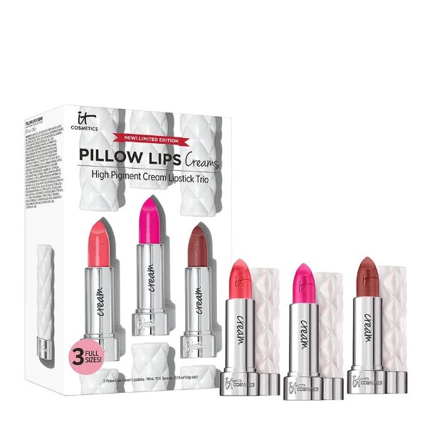 Pillow Lips Lipstick Trio