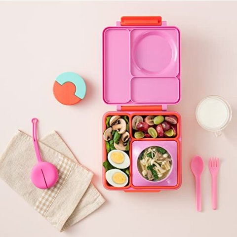 Bento Box Lunch Box 1000ML Containers For Kids Adults Toddler Lunch Boxes  Daycare 31OZ Insulated Bento Boxes With 4 Compartments