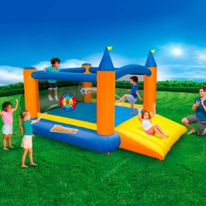Banzai Slide n' Score Inflatable Bounce House 39029