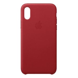 Apple iPhone XS 官方皮革保护壳