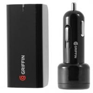 (翻新)Griffin USB高功率壁式/汽车充电器套装