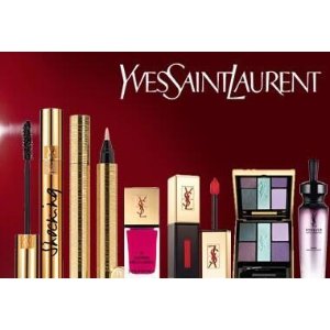 with Any Order of $75 @ YSL Beauty