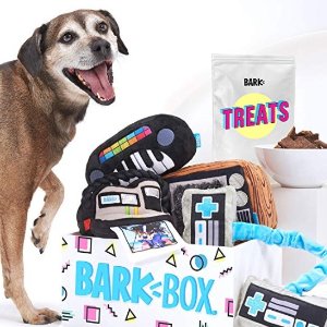 BarkBox 狗狗神秘礼盒 4个玩具+1袋宠物零食