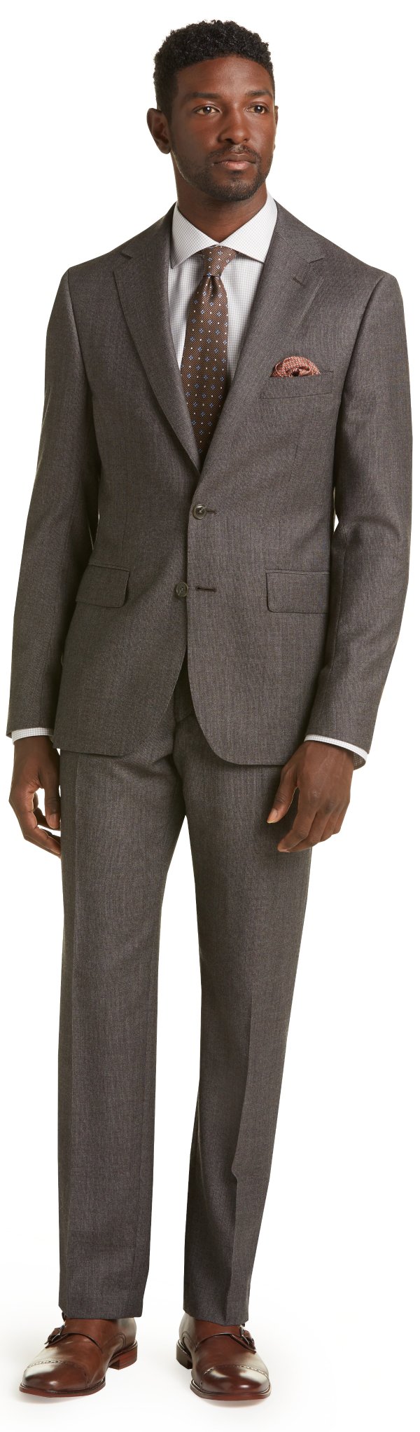 Reserve Collection REDA 1865 SustainaWool™ Slim Fit Tic Suit CLEARANCE