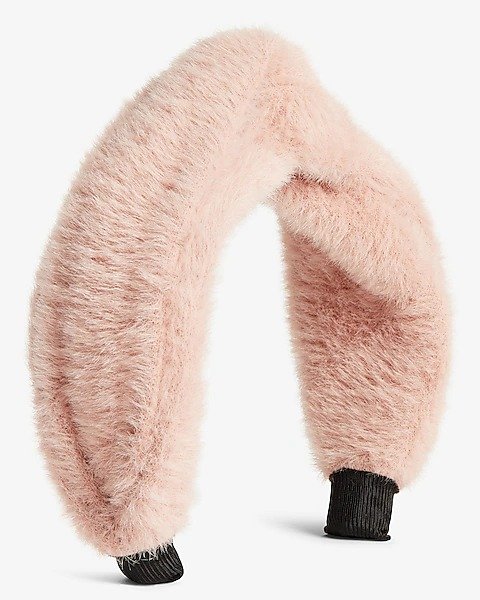 Faux Fur Knotted Headband