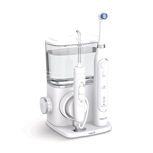 Complete Care 9.5 Oscillating Electric Toothbrush + Water Flosser, White