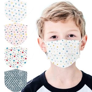 mystcare Kids Disposable Face Mask Individually Wrapped Packaged 50Pack