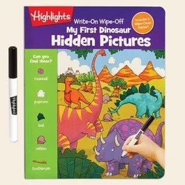 Write-On Wipe-Off My First Dinosaur Hidden Pictures