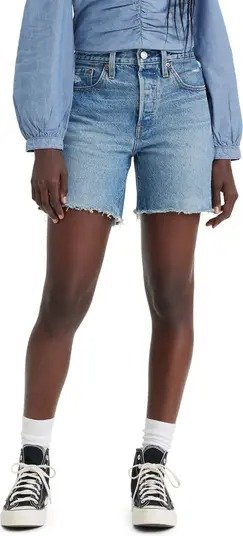 501® Mid Thigh Cutoff Denim Shorts