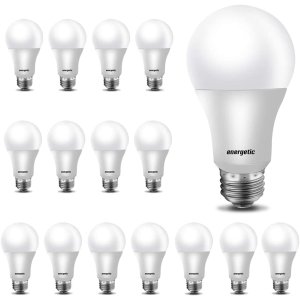 60W Equivalent, A19 LED Light Bulb 8-Pack