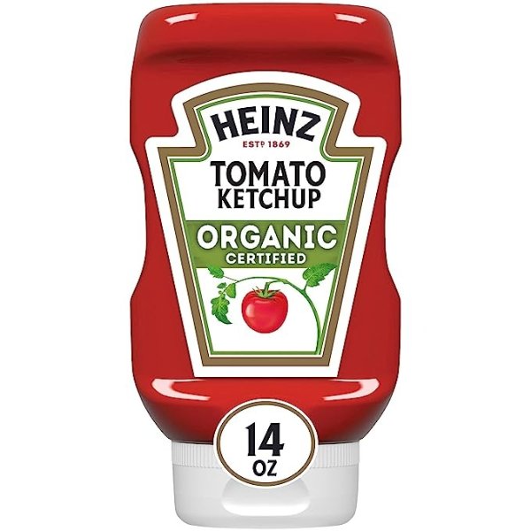 Organic Tomato Ketchup (14 oz Bottle)