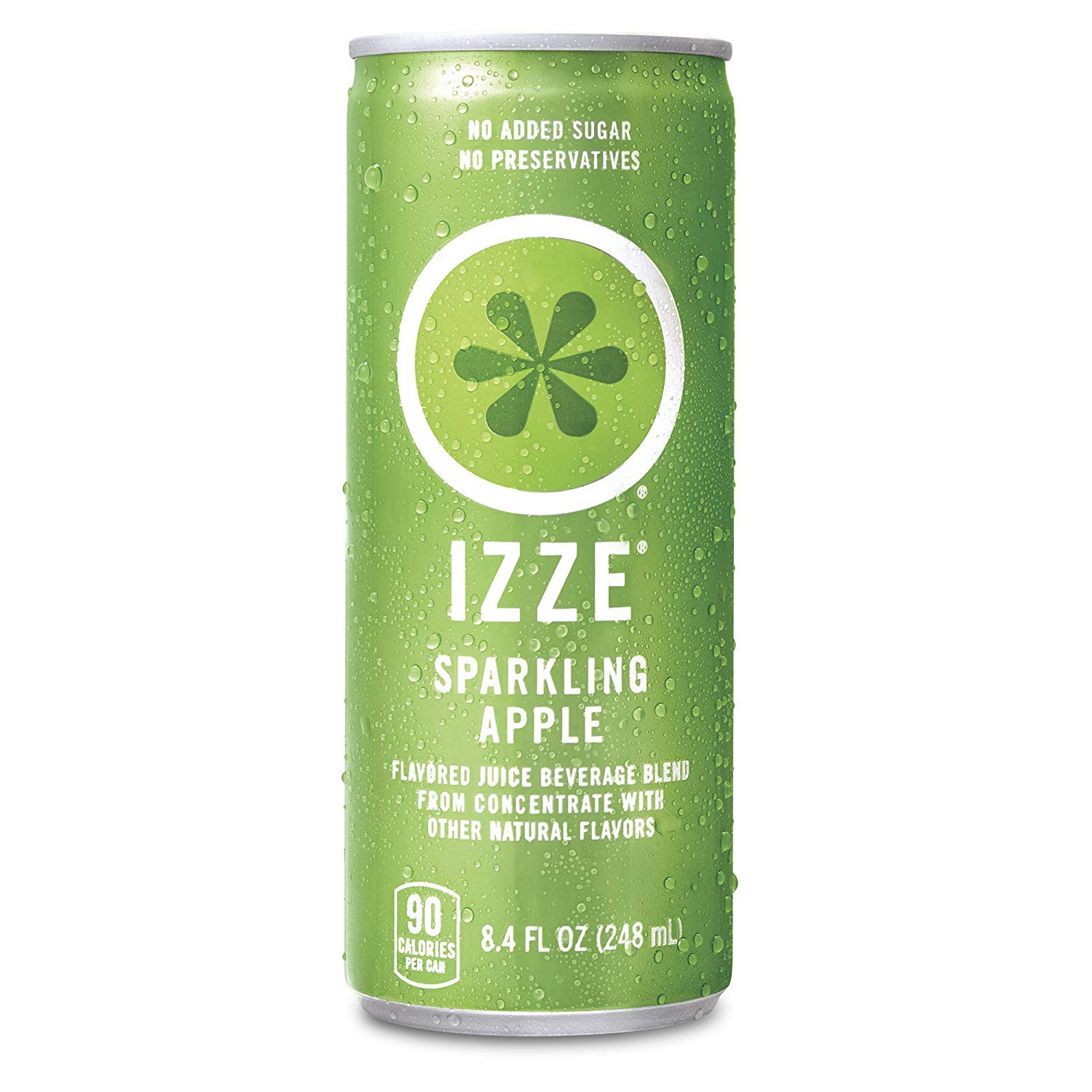 IZZE 气泡果汁 青苹果口味 24罐装