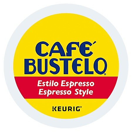 Cafe Bustelo Single Serve Coffee K Cup Espresso Roast Carton Of 24 - Office Depot
