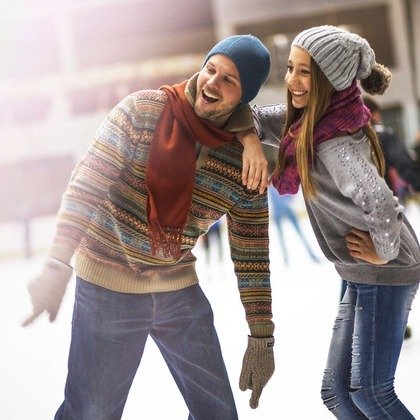Ice Skating and Skate Rental for Two or Four at Kansas City Ice Center (64% Off)