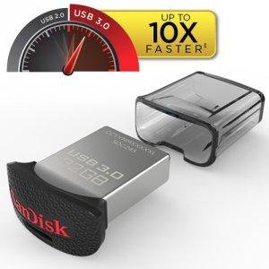 SanDisk Ultra Fit CZ43 32GB USB 3.0 Low-Profile Flash Drive