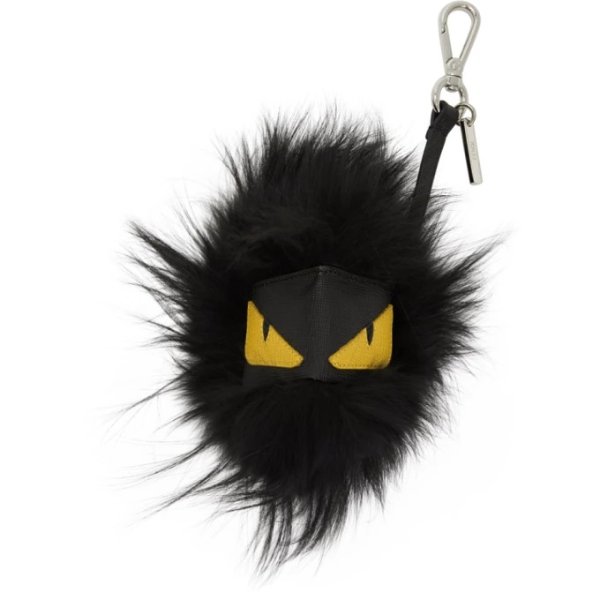 - Black Fur 'Bag Bugs' Keychain
