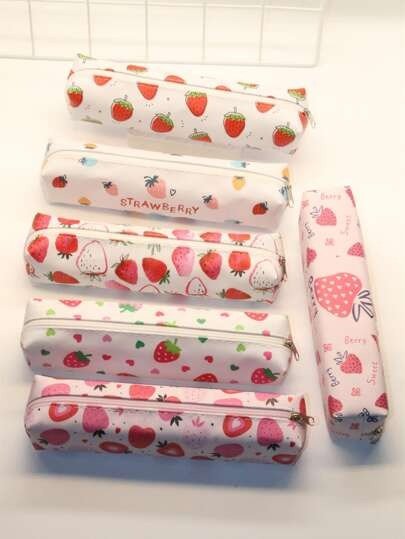 甜美草莓笔袋