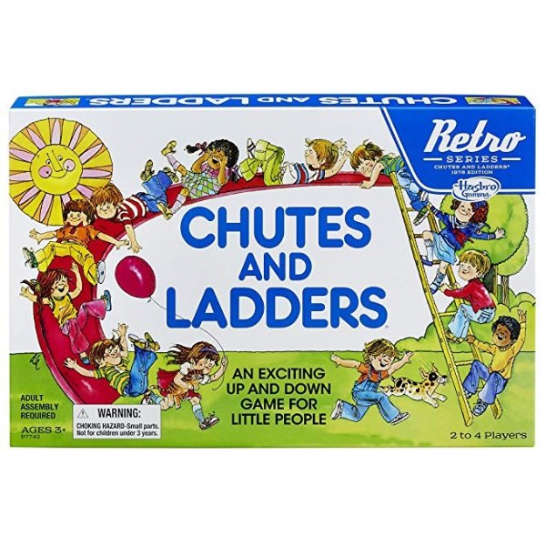 Chutes and Ladders Game: Retro Series 1978 Edition