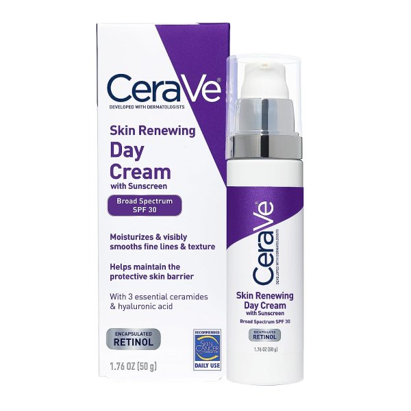 CeraVe Anti Aging Face Cream with SPF | 1.76 Ounce