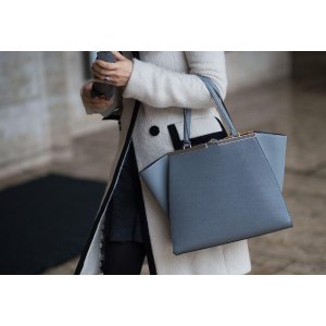 Fendi Trois-Jour Mini Shopping Tote Bag @ Neiman Marcus