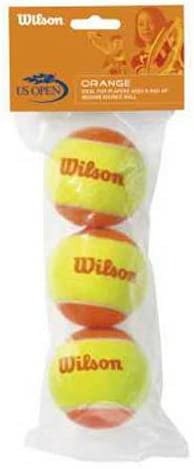 Sporting Goods Youth Tennis Balls - US Open Orange, Single Can (3 Balls),WRT1373