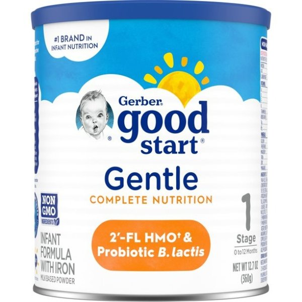 Good Start GentlePro Non-GMO Powder Infant Formula with Iron, 12.7 oz Canister