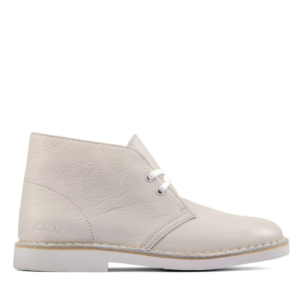Desert Boot 2 White Leather