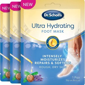 Dr. Scholl's 多款足部护理产品大促 保湿足膜$5.3