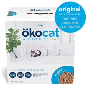 Okocat 天然松木猫砂 吸水消臭低粉尘 19.8lb