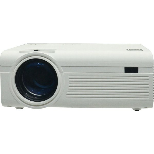 Bluetooth Home Theater Projector with Fold Up Screen Bundle
