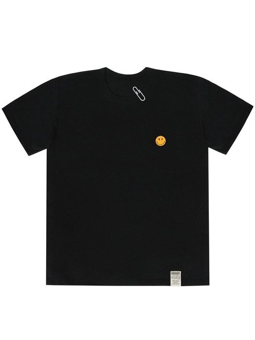 Small Dot White Clip Short Sleeve T-shirt_7 Colors