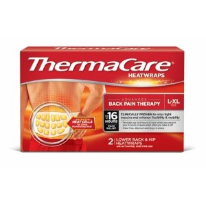 ThermaCare Advanced Back Pain Therapy (2 Count, L-XL Size) Heatwraps