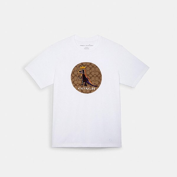 X Jean-Michel Basquiat Signature T-Shirt