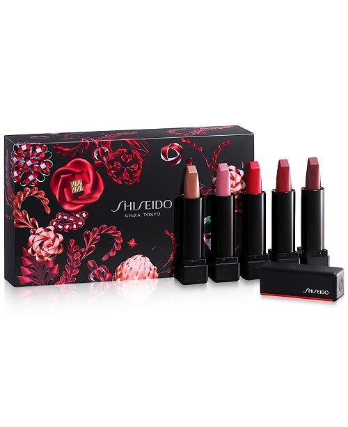 Shiseido 5-Pc. Holiday Mini Lip Set @ macys.com