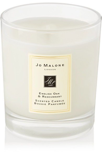 English Oak & Redcurrant Scented Home Candle, 200g