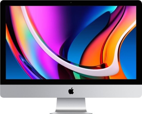Apple - 27" iMac® with Retina 5K display (Latest Model) - Intel Core i7 (3.8GHz) - 8GB Memory - 512GB SSD - Silver