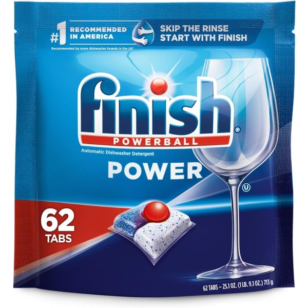 Power - 62ct - Dishwasher Detergent - Powerball