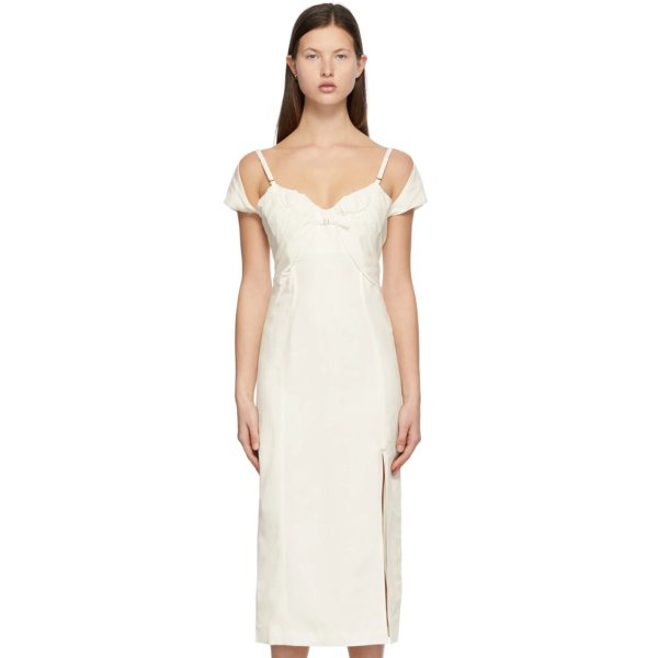 White 'La Robe Tovallo' Dress