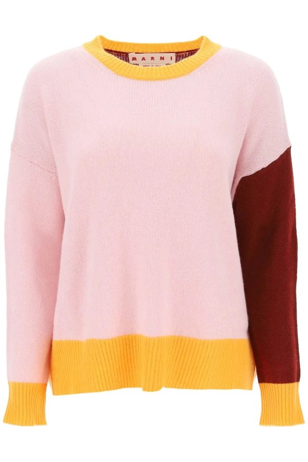 Colorblocked cashmere sweater Marni