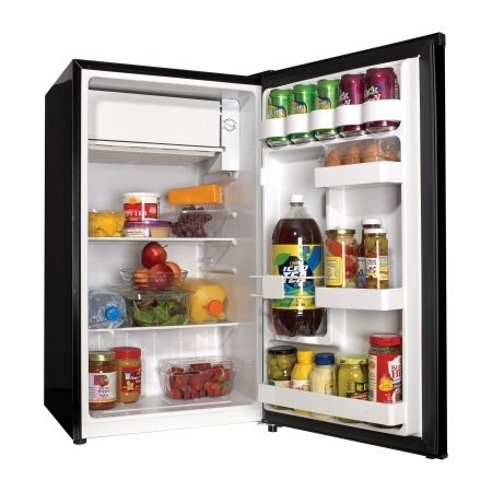 3.3 cu ft Compact Refrigerator, Black, HC33SW20RB - Walmart.com