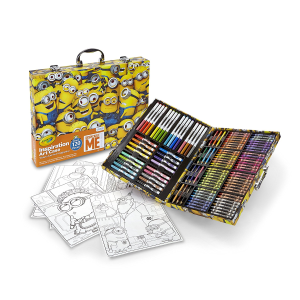 Crayola Despicable Me Inspiration Art Case, 140 Pieces, Minions, Art Set, Ages 6, 7, 8, 9, 10
