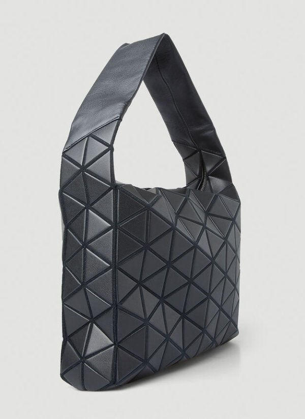 Oval Shoulder Bag in Black