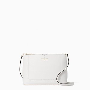 white kate spade crossbody purse