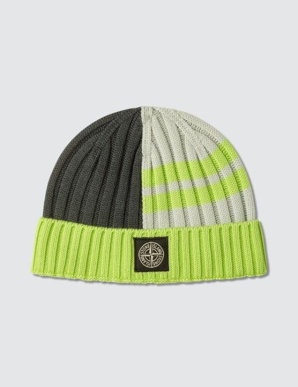Logo Patch Knitted Beanie