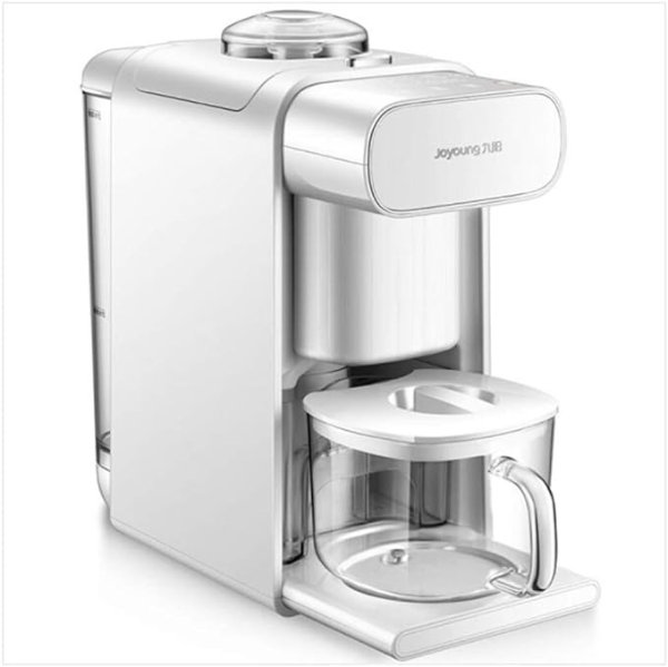 九阳 DJ10U-K61 全自动自清洗豆浆机，四合一，咖啡机，果汁机，电热水壶，300-1000ML，白色