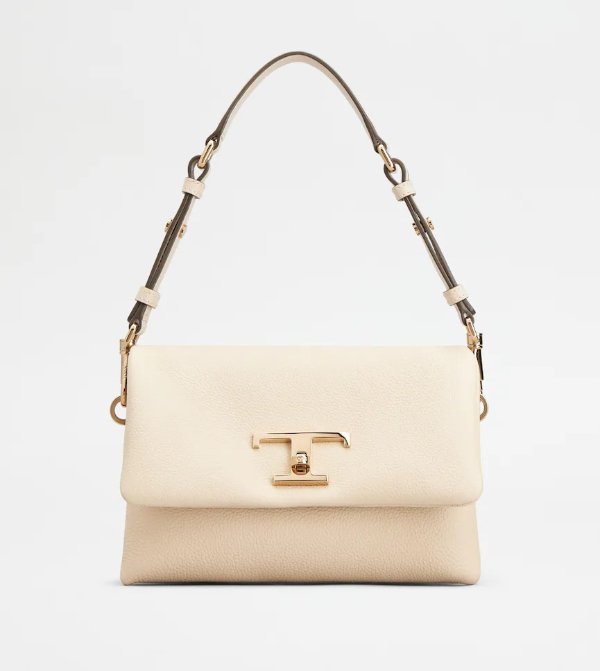 T Timeless Flap Bag in Leather Mini